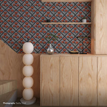Load image into Gallery viewer, Wave - Black Wallcovering