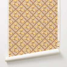 Load image into Gallery viewer, Wave - Yellow Wallcovering