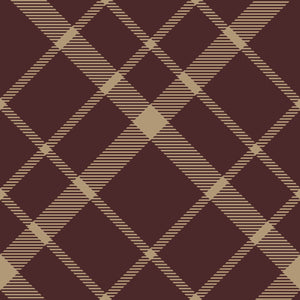 Timeless Argyle Claret Wallcovering