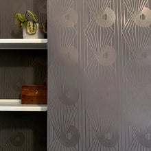 Load image into Gallery viewer, Minispiral Bronze Cocoa Brown Wallcovering