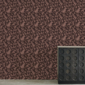 Nature Walk Mahogany Wallcovering