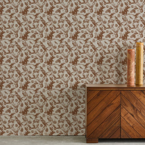 Nature Walk Tawny Wallcovering