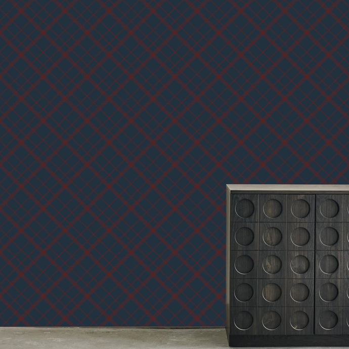 Timeless Argyle Oxford Wallcovering