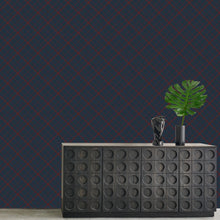 Load image into Gallery viewer, Timeless Argyle Oxford Wallcovering