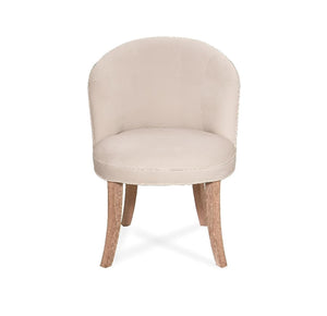 Olive Curved Back Chair | Showroom Sample