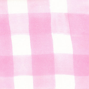 7421 Gingham Plaid Pink Enjoy The Ride (3027) - KK Fabrics