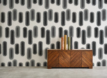 Load image into Gallery viewer, Pillbox Slate Grey Wallcovering