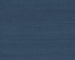 Native Grasscloth Deep Sea Blue Wallcovering