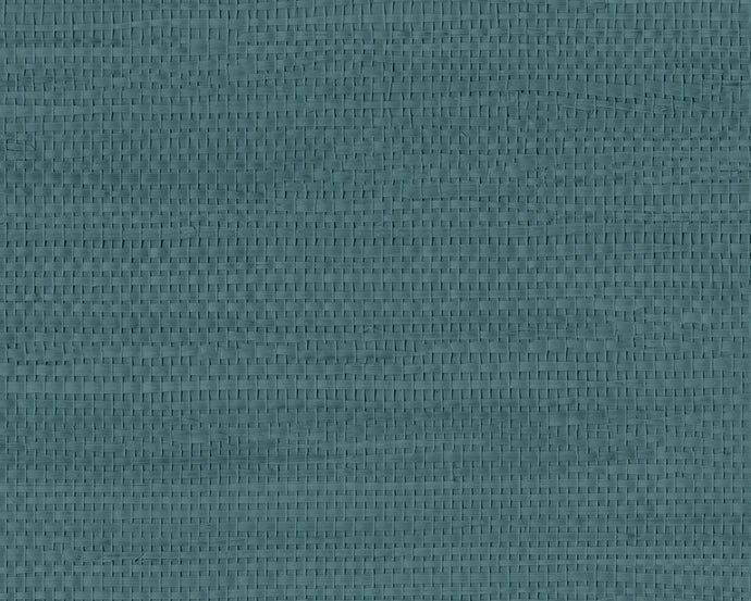 Native Grasscloth Greg's Teal Wallcovering