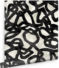 Load image into Gallery viewer, Pamona Black Wallcovering