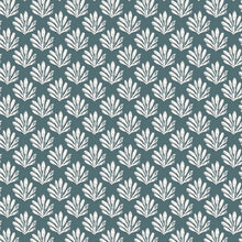 Load image into Gallery viewer, Sea Beech White on Navy Wallcovering