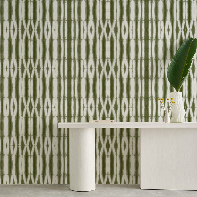 Station 8 Avocado Wallcovering