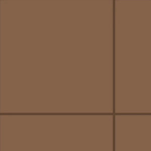 Grid Large Thin - Brown Lines on Light Brown Background