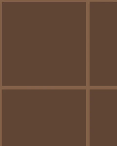 Grid Large Bold - Light Brown Lines on Brown Background