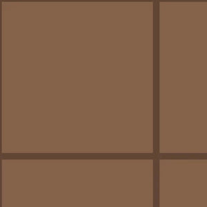 Grid Large Bold - Brown Lines on Light Brown Background