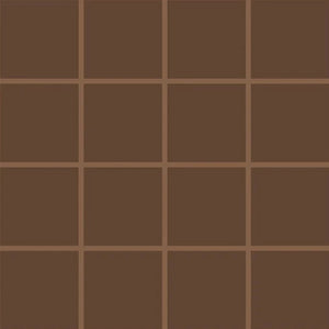 Grid Small Thin - Light Brown Lines on Brown Background