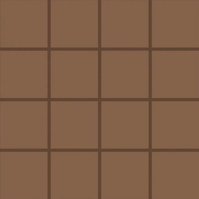 Grid Small Thin - Brown Lines on Light Brown Background
