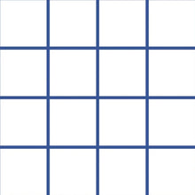 Load image into Gallery viewer, Grid Small Thin - Blue Lines on White Background