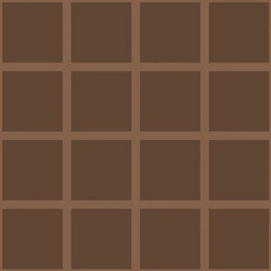 Grid Small Bold - Light Brown Lines on Brown Background