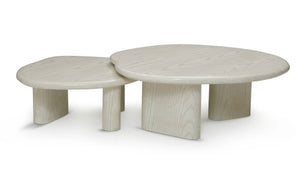 Tao Stone Shaped Nesting Coffee Tables | Showroom Sample