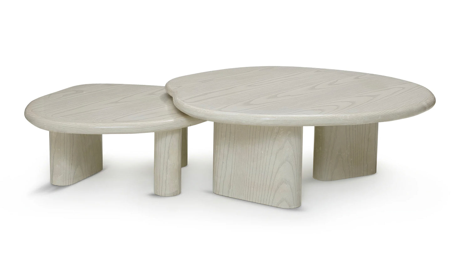 Tao Stone Shaped Nesting Coffee Tables | Showroom Sample