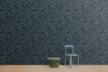 Load image into Gallery viewer, Plastered - Blue Velvet Wallcovering