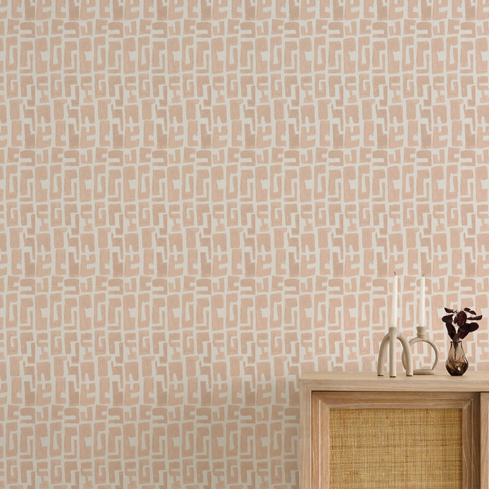 Totem Rose Wallcovering