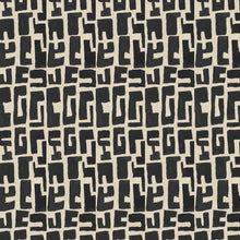 Load image into Gallery viewer, Totem Noir on Nude Wallcovering