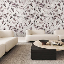 Load image into Gallery viewer, Palm Burgandy Wallpaper