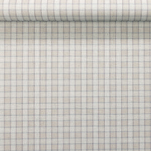 Check Plaid Cameo Paperback Linen