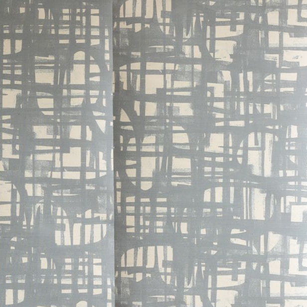 Monoprint Chambray Grasscloth