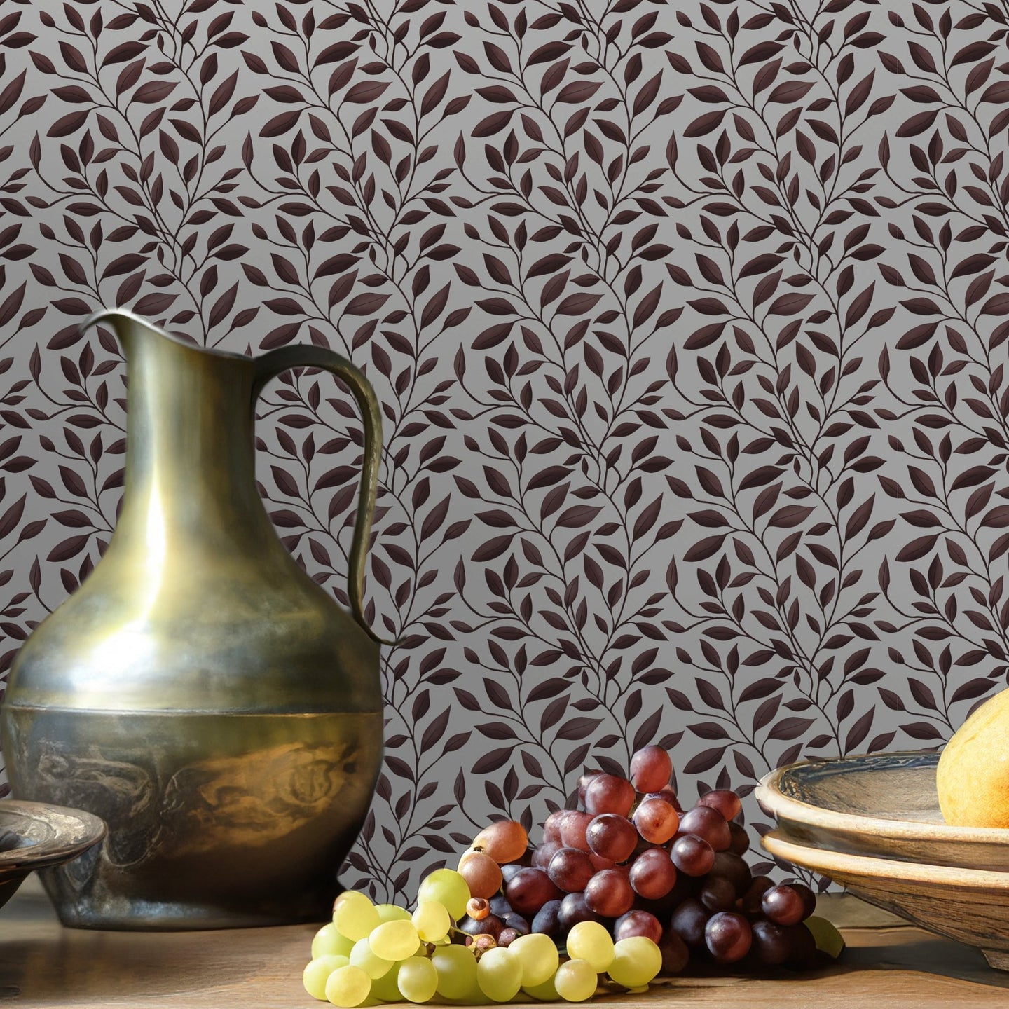 Ethereal Foliage Deep Plum