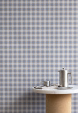 Load image into Gallery viewer, Check Plaid Denim Paperback Linen