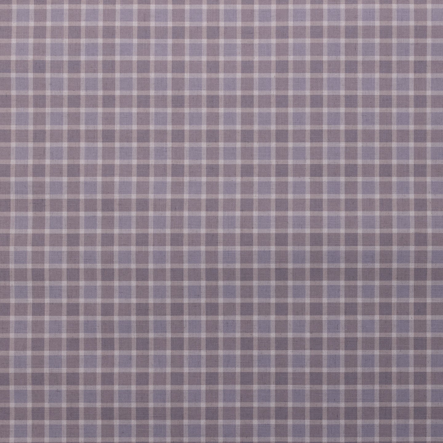 Check Plaid Dusty Plum Paperback Linen
