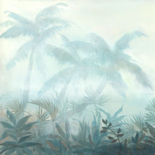 Equatorial Mist Teal Wallcovering