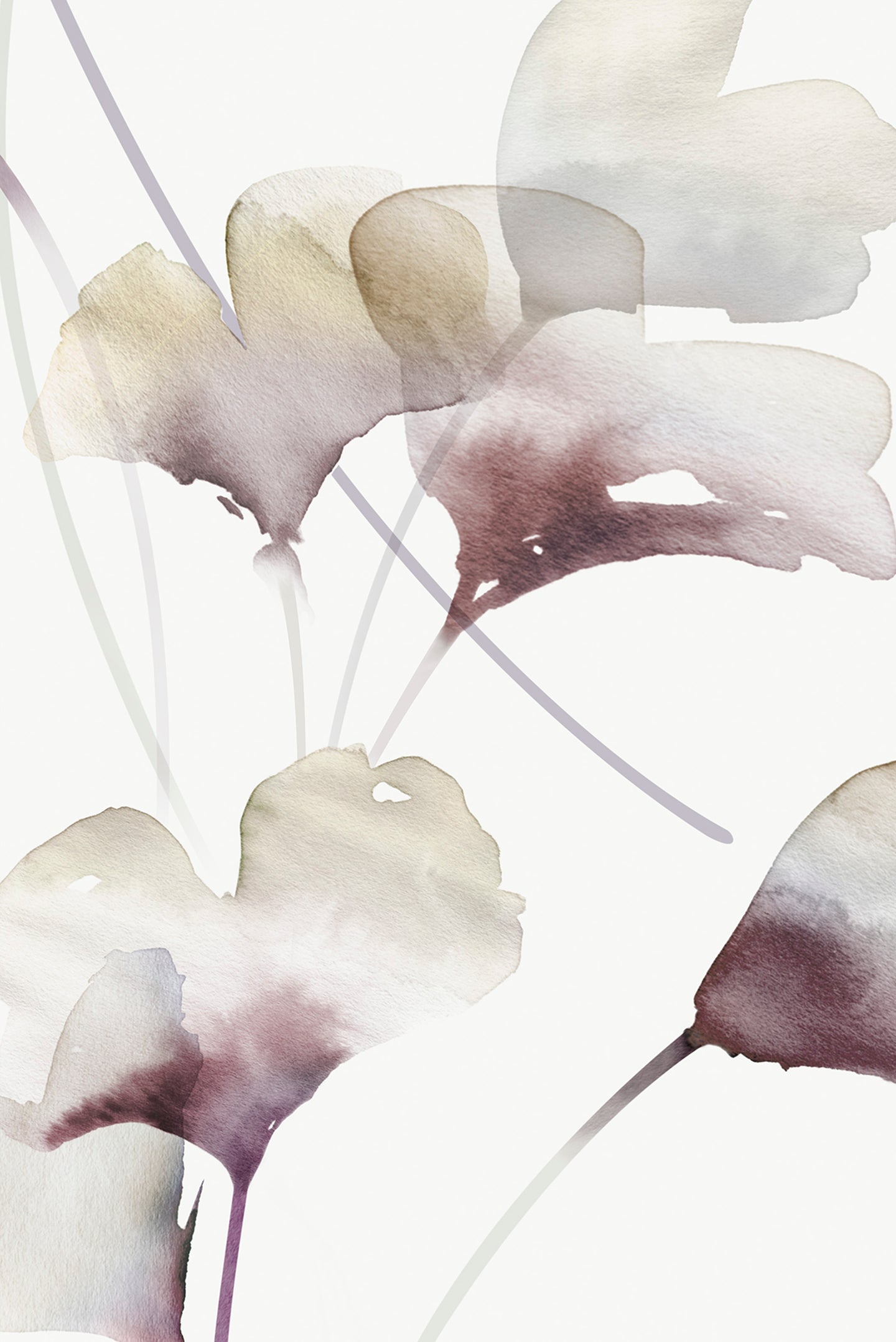Gingko Mural Grape