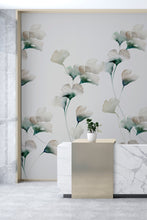 Load image into Gallery viewer, Gingko Mural Green