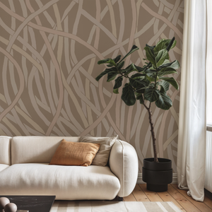 Juncus Clay Wallcovering
