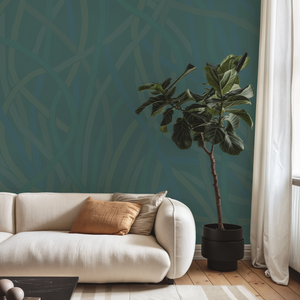 Juncus Water Wallcovering