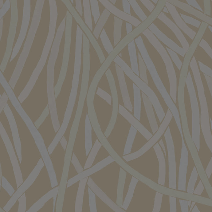 Juncus Peat Wallcovering