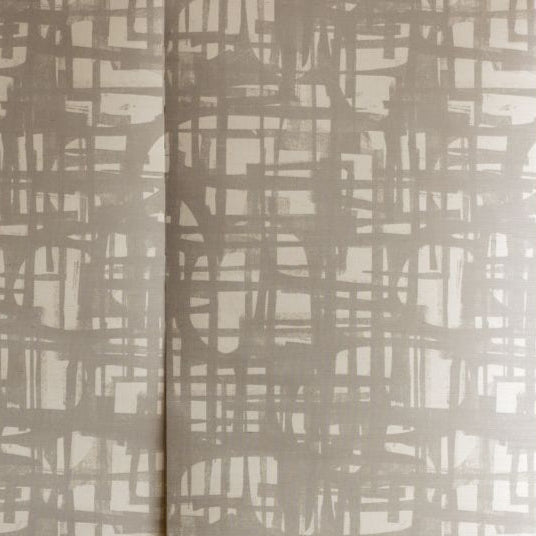 Monoprint Linen Grasscloth