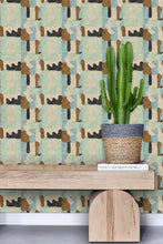 Load image into Gallery viewer, Lost In Translation - Surf &amp; Mint Wallcovering