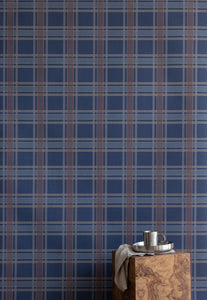 London Plaid Legion Paperback Linen