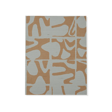 Load image into Gallery viewer, Medina Maze - Surf &amp; Saddle Brown Wallcovering