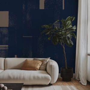 Mesa Indigo Wallcovering
