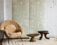 Load image into Gallery viewer, Monoprint Seaglass Grasscloth