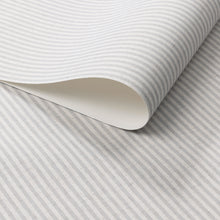 Load image into Gallery viewer, Bengal Stripe Silver Gray Paperback Linen