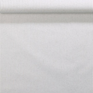 Bengal Stripe Silver Gray Paperback Linen