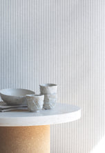 Load image into Gallery viewer, Bengal Stripe Silver Gray Paperback Linen