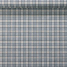 Load image into Gallery viewer, Check Plaid Sky Paperback Linen